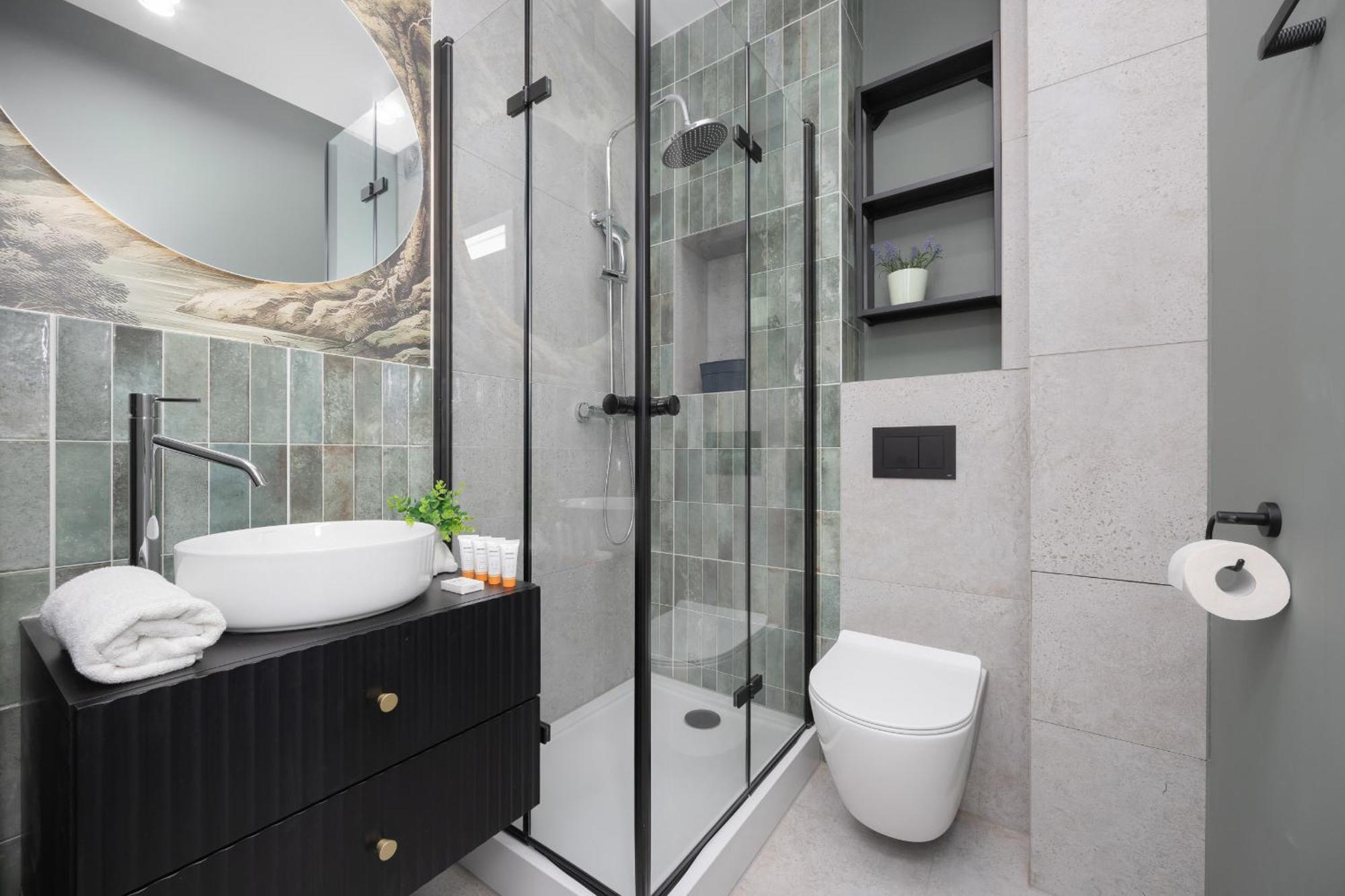 Elegancki Apartament Dla 4 Osob W Warszawie By Noclegi Renters Warszawa Eksteriør billede